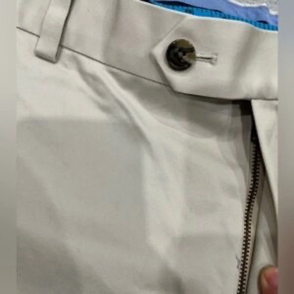 Men's Casual Chino Pants in Light Beige